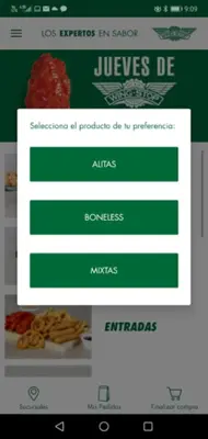 Wingstop México android App screenshot 4